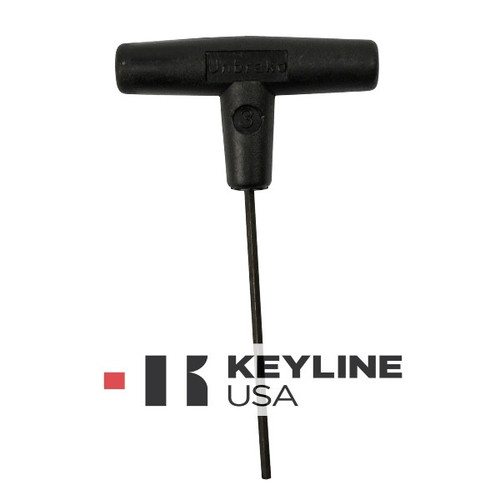 Keyline Keyline 2.5MM Short T Wrench for 994 (B3317) (RIC03442B) Key Machine Parts