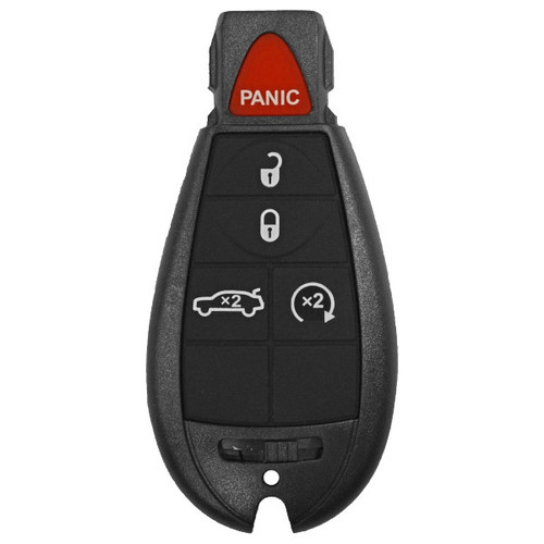 Chrysler/Dodge/Jeep 5 Button Remote Head Key IYZ-C01C 05026457AF, 05026537AD, 05026887AK - Refurbished, Grade A Keys & Remotes