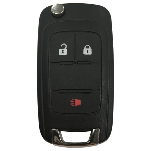 GM 3 Button Remote Head Key HU100 (Z0001-Z6000) KR55WK50073 13579221 - Refurbished, Grade A Keys & Remotes