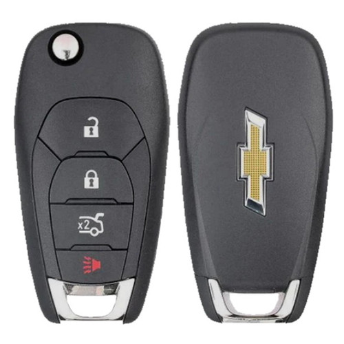 Chevrolet 4 Button Remote Flip Key LXP-T003, 13588756, 315 MHz - Refurbished, Grade A