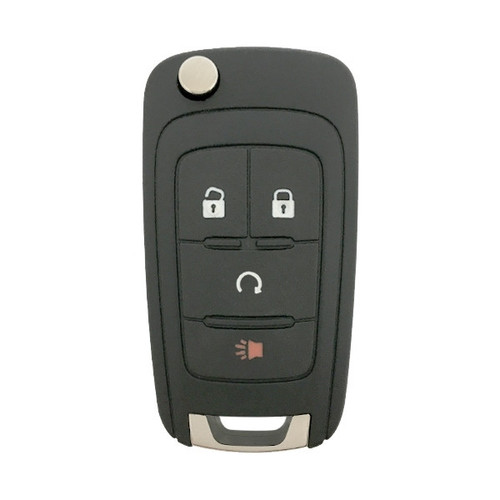 GM 4 Button Remote Head Key HU100 AVL-B01T1AC 13585811, 13585814 - Refurbished, Grade A Remote Head Keys
