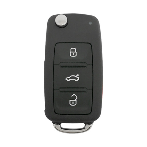 Volkswagen 4-Button Flip Key (HLO1J0959753) (NBG92596263) Our Automotive Brands