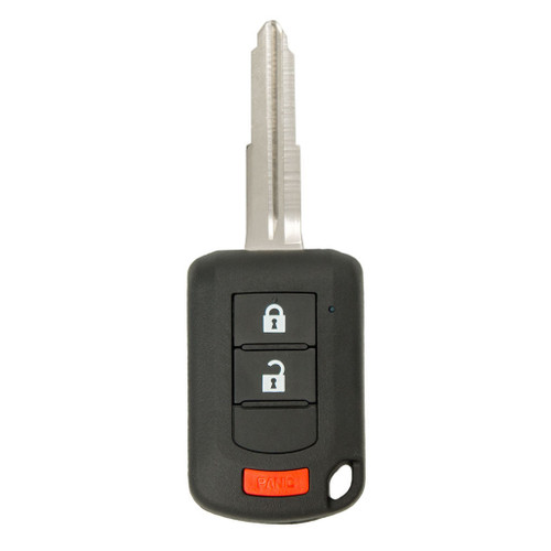 Mitsubishi 3 Button Remote Head Key OUCJ166N, 6370C135, Model: 17, 315 MHz - Refurbished, Recase