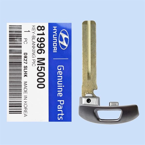 Insert Blade 81996-M5000 for Hyundai Nexo Proximity Smart Key TQ8-FOB-4F20 95440-M5000 Automotive Keys