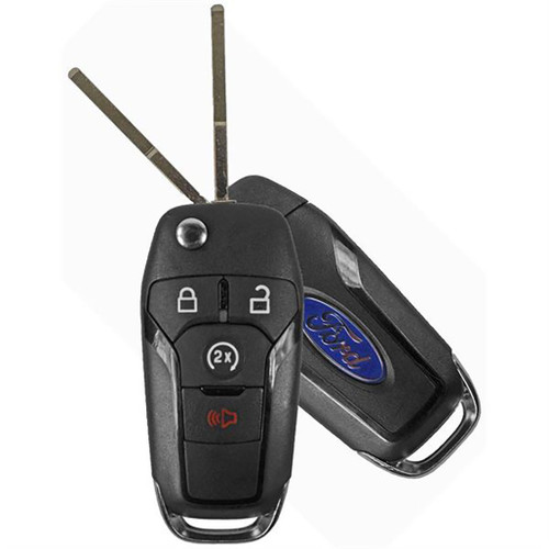 Ford 4 Button Flip Key with Remote Start 902 Mhz N5F-A08TDA / 164-R8134 - Refurbished A 182208 Keys & Remotes