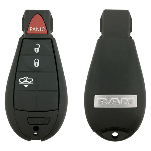 RAM 4 Button Remote Fobik Key GQ4-53T 68159654 AG 182189 Keys & Remotes