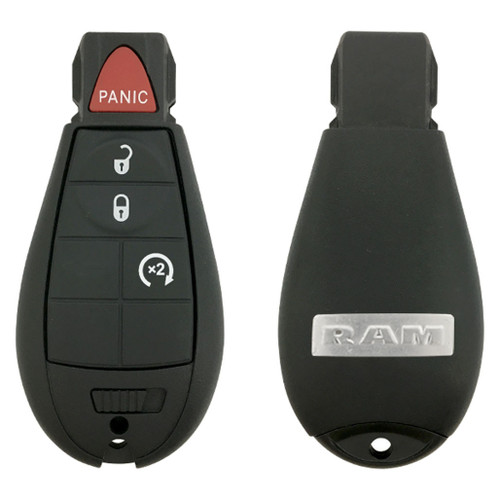 Ram 4 Button Remote Key Fobik GQ4-53T, 56046955, 433 MHz - Refurbished, Grade A