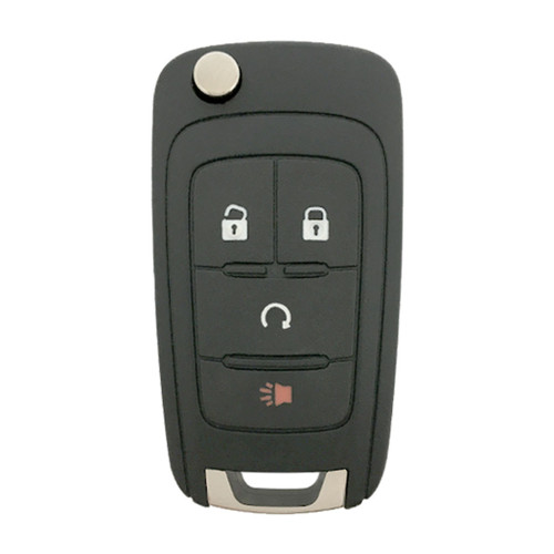 GM 4 Button With Remote Start Remote Flip Key KR55WK50073 13575177 (PEPS) 182238 Keys & Remotes