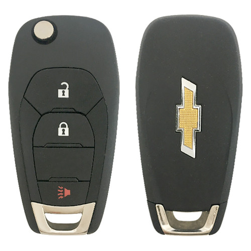 Chevrolet 3 Button Remote Flip Key LXP-T003 13522783 13529062 315Mhz - Refurbished A 182215 Remote Head Keys