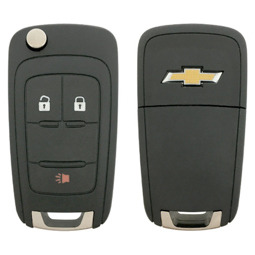 Chevrolet 3 Button Flip Key 20873621 OHT01060512 - Refurbished A 182219 Shop Automotive