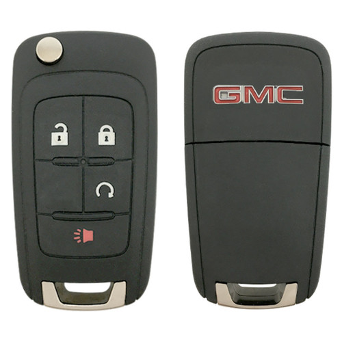 GMC 4 Button Remote Flip Key 20873622 OHT01060512 20873622 20835400 (Non-PEPS) - Refurbished A 182239 Shop Automotive