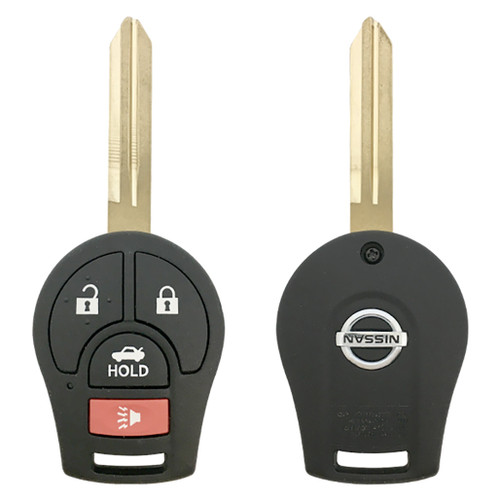 Nissan 4 Button Remote Head Key CWTWB1U751, CWTWB1U816, H0561-3AA0B, 315 MHz - Refurbished, Grade A