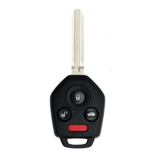 Subaru 4 Button Remote Key Combo CWTB1G077 / 57497-SJ050 / H Chip - Gray Pod - Refurbished A 182381 Remote Head Keys