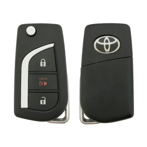 Toyota RAV4 3 Button Remote Flip Key HYQ12BFW 89070-42G00 - Refurbished A 182396 Shop Automotive