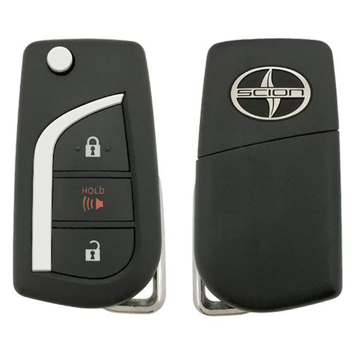 Toyota Scion iM 3 Button Remote Flip Key HYQ12BFA 89070-12B00 89070-12C20 - Refurbished A 182394 Remote Head Keys