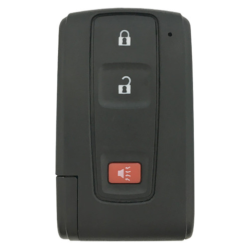 Toyota 3 Button Remote Slot Key Without Smart Entry MOZB21TG 89070-47180 Black Logo - Refurbished A 182414 Remote Head Keys
