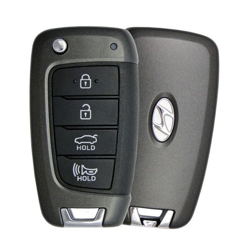 Hyundai/Kia/Genesis 4 Button Remote Head Key NYOMBEC4TX2004 - Refurbished, Grade A Remote Head Keys