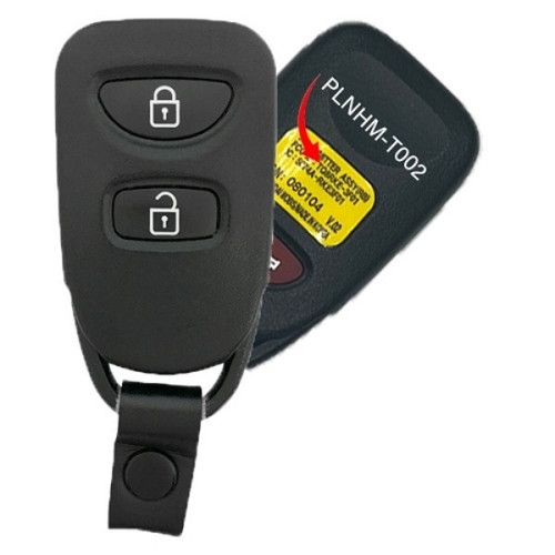 Kia 3-Button Remote PLNHM-T002 95430-1G000 - Refurbished Grade A Remotes