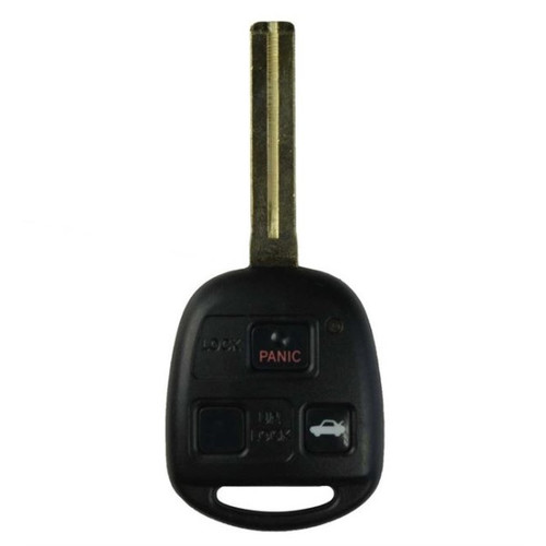 Lexus 3 Button Remote Head Key with Short Blade HYQ12BBB, HYQ12BBK, 89070-24171, 315 MHz - Refurbished, Recase