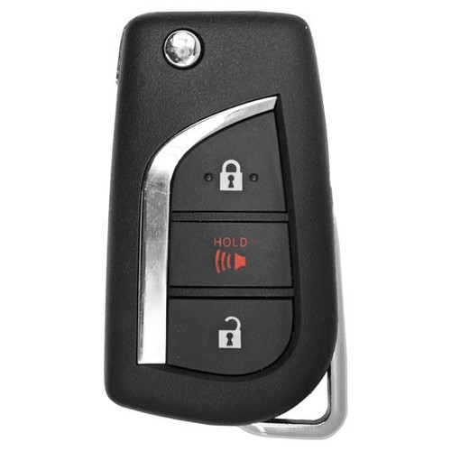 Toyota/Lexus/Scion 3 Button Remote Head Key HYQ12BFB 89070-12C20 - Refurbished, Grade A 172393 Remote Head Keys