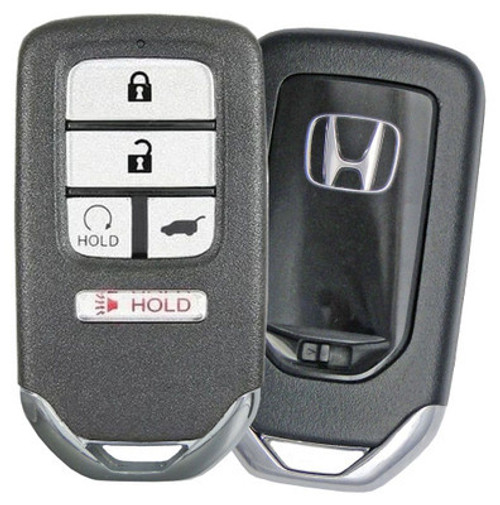 Honda 5 Button Driver 1 Smart Key KR5V2X V44, 72147-TG7-A11, 433 MHz - New OEM