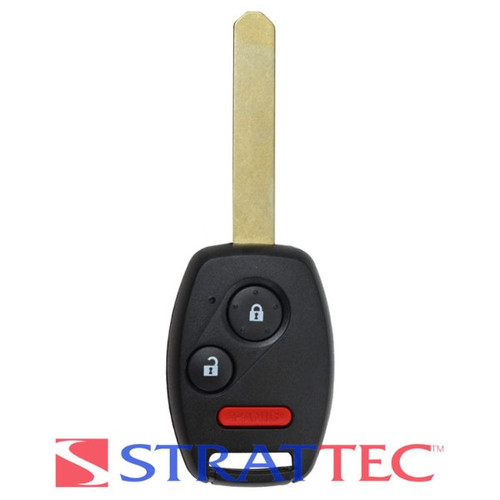 Strattec (5938187) Honda 3 Button Remote Head Key OUCG8D-380H-A, 35111-SHJ-305, 315 MHz - Branded Aftermarket