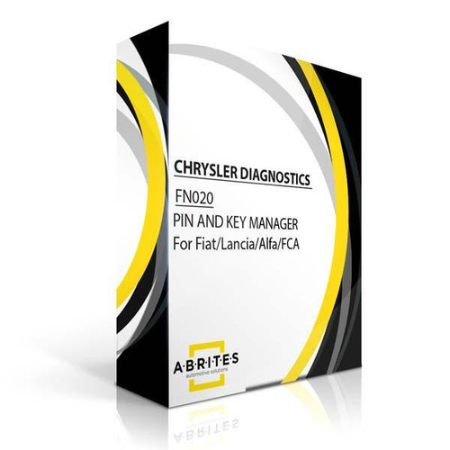 ABRITES FN020- PIN and Key Manager for FCA vehicles - Software