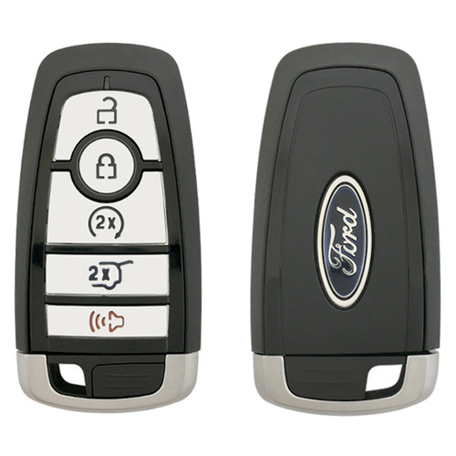 Ford 5 Button Smart Key with Motion Sensing M3N-A3C054339, 164-R8320, 902 MHz - Refurbished, Grade A