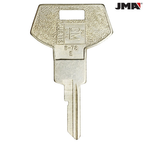 JMA JMA GM-20 B78 Mechanical Key, Pack of 10 Our Brands JMA JMA GM-20 B78 Mechanical Key, Pack of 10 Our Brands