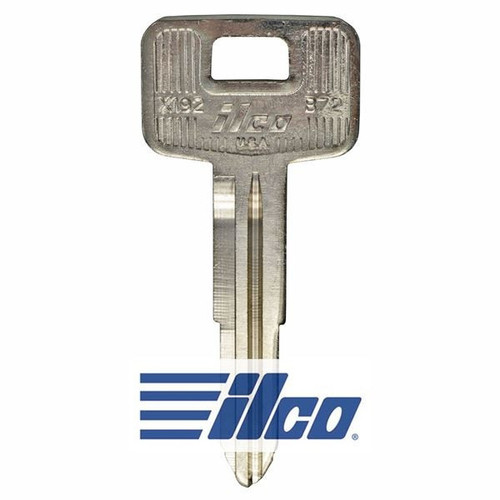 ilco ILCO AF01220002 B72 Mechanical Key, Pack of 10 Keys & Remotes