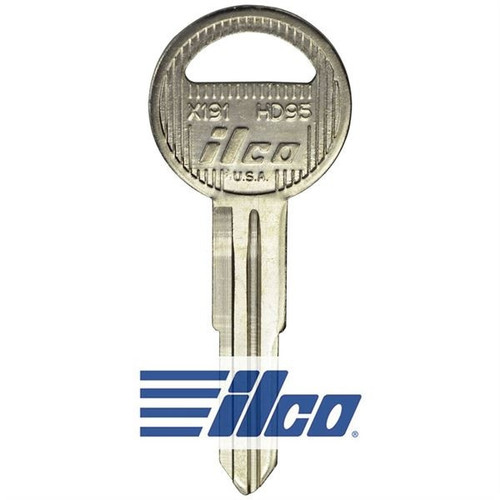 ilco ILCO AF01209002 HD95 Mechanical Key, Pack of 10 ILCO