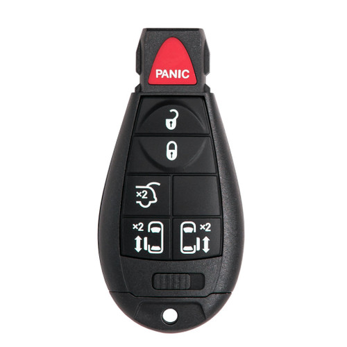 Keyless2Go Chrysler Dodge 6-Button Smart Key, IYZ-C01C 68070394AJ 433 MHz, Premium Aftermarket