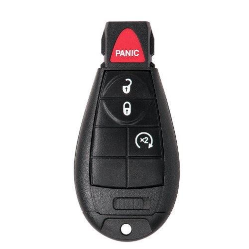 Keyless2Go KEYLESS2GO Chrysler Dodge Jeep 4-Button Smart Key, IYZ-C01C 68066871AF 433 MHz, Premium Aftermarket Shop Automotive