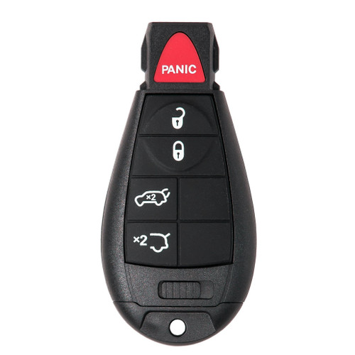 Keyless2Go KEYLESS2GO Jeep 5-Button Smart Key, IYZ-C01C 68051665AF 433 MHz, Premium Aftermarket Our Brands