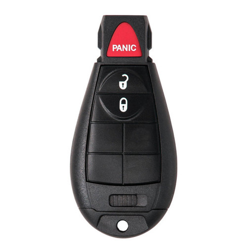 Keyless2Go Chrysler Dodge Jeep 3 Button Remote Key Replacement IYZ-C01C 56046707 AG - With Durashell Technology, Premium Aftermarket