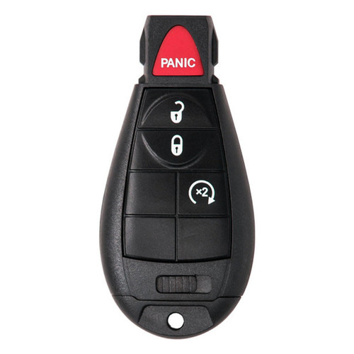 Keyless2Go Chrysler Dodge 4-Button Remote Key IYZ-C01C 68044908AA - w/ Durashell Technology, Premium Aftermarket