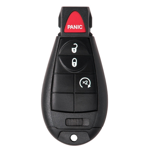 Keyless2Go RAM 4 Button Remote Key Replacement GQ4-53T 56046955 AG - With Durashell Technology, Premium Aftermarket Remote Head Keys