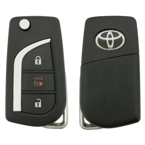 Toyota 3 Button Remote Head Key HYQ12BFB, 89070-12C20, 315 MHz - New, OEM