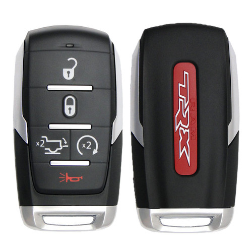 RAM TRX 5 Button Smart Key OHT-4882056, 68584164AA, 433 MHz - Refurbished, Grade A