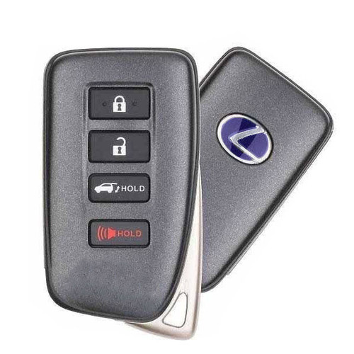 Lexus 4 Button Proximity Smart Key HYQ14FLB, 8990H-0E300, 315 MHz - Refurbished, Grade A