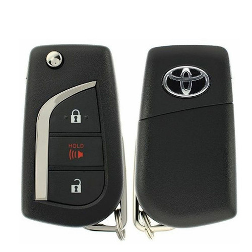Toyota 3 Button Remote Head Key HYQ12BFB, 89070-12C20, 315 MHz - Refurbished, Grade A
