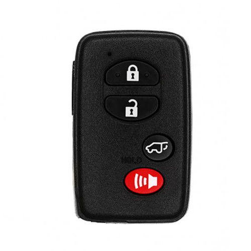 Toyota 4 Button Proximity Smart Key (E-Board 3370) HYQ14AAB, 315 MHz - Refurbished, Recase
