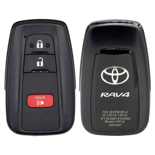 Toyota 3-Button Smart Key HYQ14FLA 8990H-0R200 315 MHz, New OEM Original