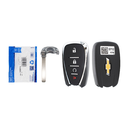 Chevrolet 4 Button Smart Key HYQ4ES, 13530712, 433 MHz - New, OEM