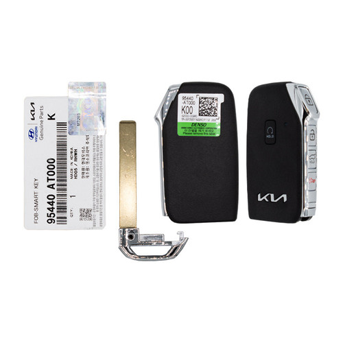 Kia 5 Button Smart Key Remote FD01330, 95440-AT000, 433 MHz - New, OEM