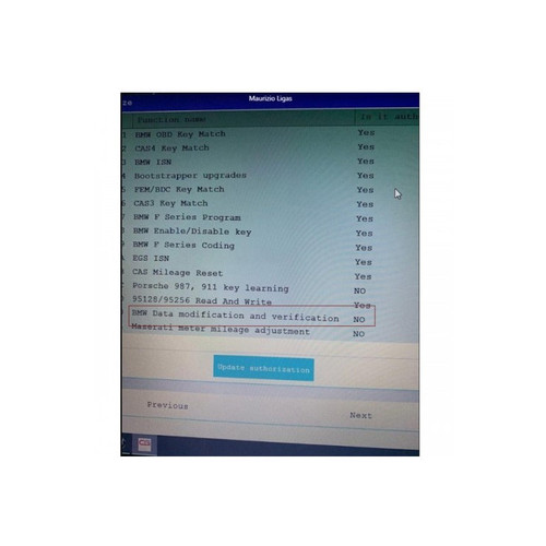 CGDI - BMW DATA MODIFICATION & VERIFICATION FOR PROG BMW MSV80 KEY PROGRAMMER