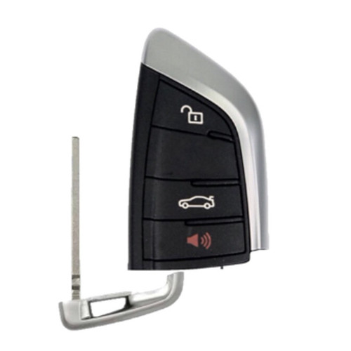 BMW 4 Button FEM / BDC Black Smart Key NBGIDGNG1, 315 MHz - Aftermarket