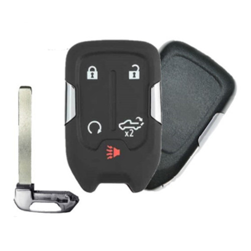 Chevrolet 5 Button Smart Key HYQ1EA, 13508398, 433 MHz - Aftermarket