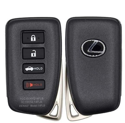 Lexus Smart Key 4-Button (89904-53E70) (89904-24340) (HYQ14FLB)