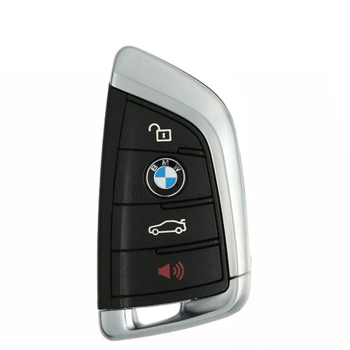BMW 4-Button Smart Key in Black Color N5F-ID2A 433 MHz, Refurbished Grade A